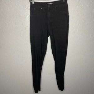 Black High Waisted Skinny Jeans
